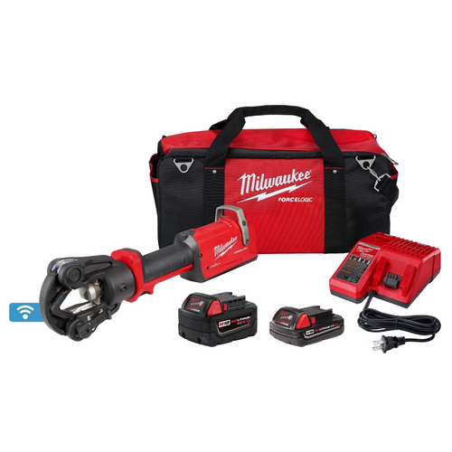 Milwaukee Tool M18 FORCE LOGIC 11T Dieless Latched Linear Utility Crimper Milwaukee Tool M18 FORCE LOGIC 11T Dieless Latched Linear Utility Crimper