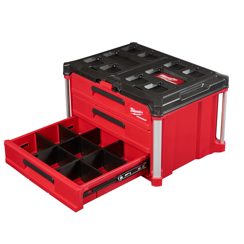 Milwaukee Tool PACKOUT 3-Drawer Tool Box Milwaukee Tool PACKOUT 3-Drawer Tool Box