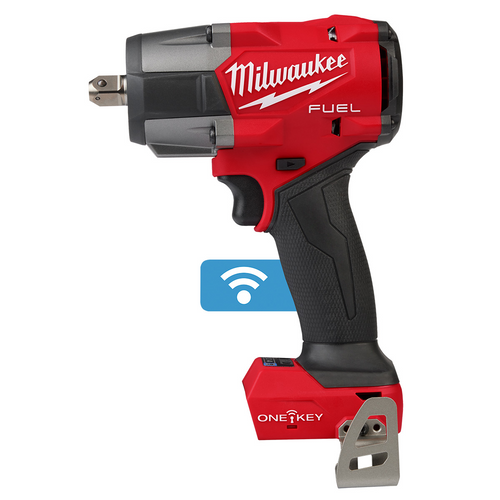 Milwaukee Tool M18 FUEL 1/2 Inch Controlled Mid-Torque Impact Wrench w/ TORQUE-SENSE, Pin Detent
