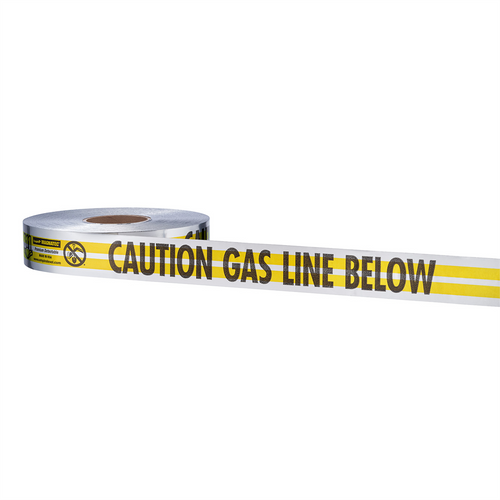 Milwaukee Tool MAGNATEC® Premium Detectable Tape-Gas Line Milwaukee Tool MAGNATEC® Premium Detectable Tape-Gas Line