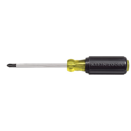 Klein Tools Screwdriver cushion-grip Round-Shank Phillips #2 4"x8-5/16" Klein Tools Screwdriver cushion-grip Round-Shank Phillips #2 4"x8-5/16"