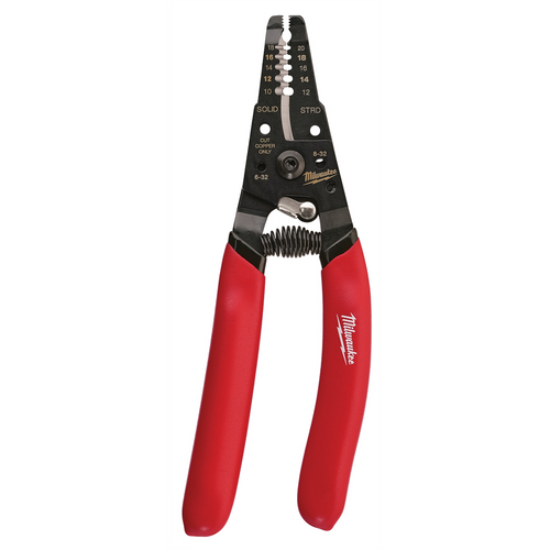 Milwaukee Tool 7-1/8" Wire Stripper/Cutter for Solid & Stranded Wire Milwaukee Tool 7-1/8" Wire Stripper/Cutter for Solid & Stranded Wire