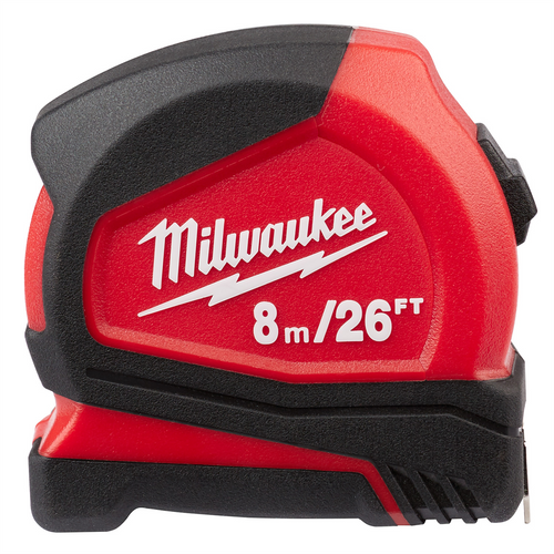 Milwaukee Tool 8m/26ft Compact Tape Measure Milwaukee Tool 8m/26ft Compact Tape Measure