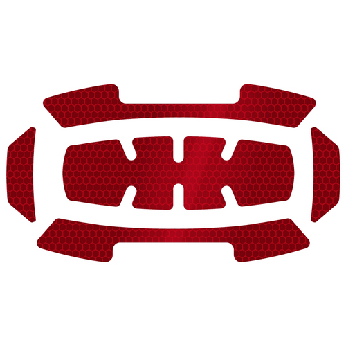 Milwaukee Tool 5PC BOLT Reflective Sticker Set - Red