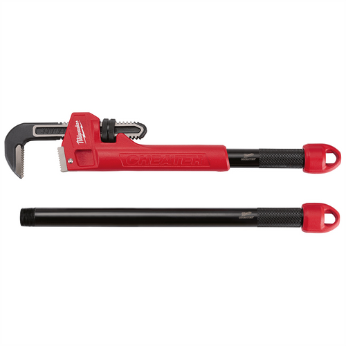 Milwaukee Tool CHEATER Steel Adaptable Pipe Wrench