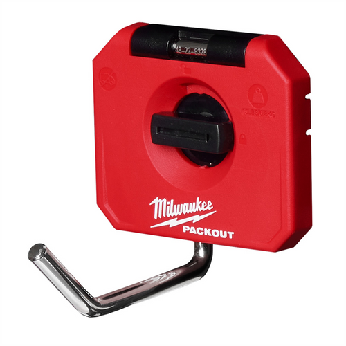 Milwaukee Tool PACKOUT 4" Single Straight Hook Milwaukee Tool PACKOUT 4" Single Straight Hook