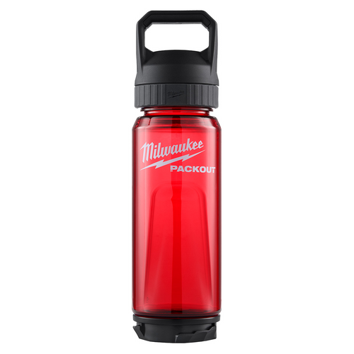 Milwaukee Tool PACKOUT 25oz Bottle with Chug Lid - Red
