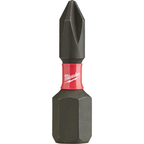 Milwaukee Tool SHOCKWAVE Impact Phillips #1 Insert Bits (Bulk 25)