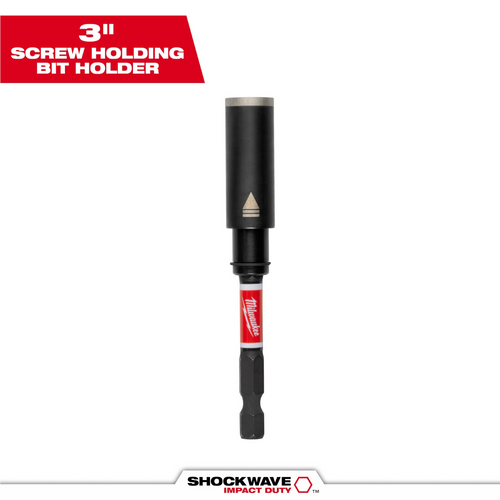 Milwaukee Tool SHOCKWAVE Impact Duty 3 inch Screw-Holding Bit Holder