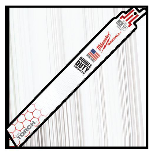 Milwaukee Tool 9" 14 TPI  The Torch SAWZALL Blades (Bulk - 100 Pk)