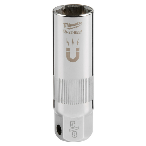 Milwaukee Tool 3/8" Drive 5/8" Magentic Spark Plug Socket Milwaukee Tool 3/8" Drive 5/8" Magentic Spark Plug Socket