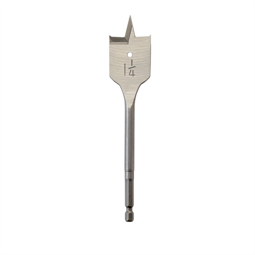 Milwaukee Tool Flat Boring Bit 1-1/4" x 6" Milwaukee Tool Flat Boring Bit 1-1/4" x 6"
