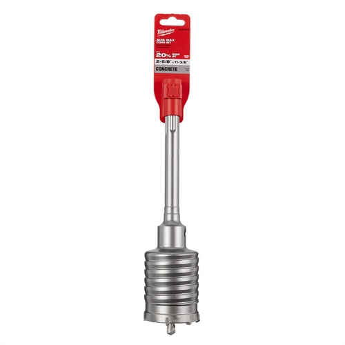 Milwaukee Tool 2-5/8" X 11-3/8" One Piece SDS-MAX Core Bit