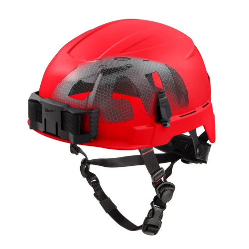 Milwaukee Tool BOLT Red Safety Helmet with IMPACT ARMOR Liner (USA) - Type 2, Class E