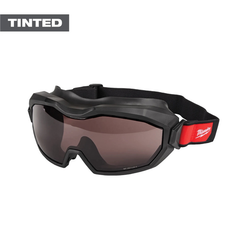 Milwaukee Tool Vented Goggles - Tinted Dual Coat Lens Milwaukee Tool Vented Goggles - Tinted Dual Coat Lens