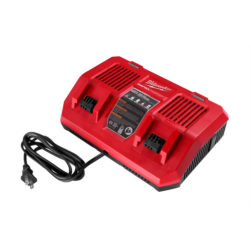 Milwaukee Tool M18 Dual Bay Simultaneous Rapid Charger Milwaukee Tool M18 Dual Bay Simultaneous Rapid Charger