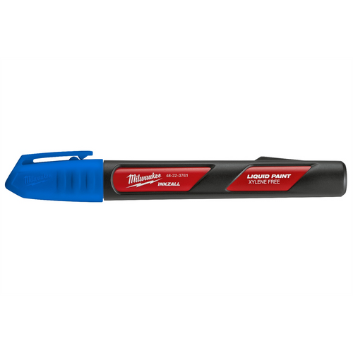 Milwaukee Tool INKZALL Blue Liquid Paint Marker 12 Pack