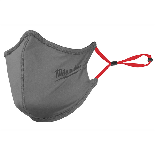 Milwaukee Tool 1PK 2 LAYER GRAY FACE MASK
