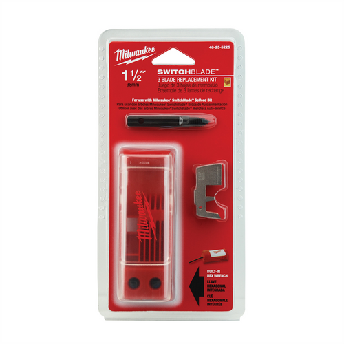 Milwaukee Tool SWITCHBLADE 3 Blade Replacement Kit 1-1/2"