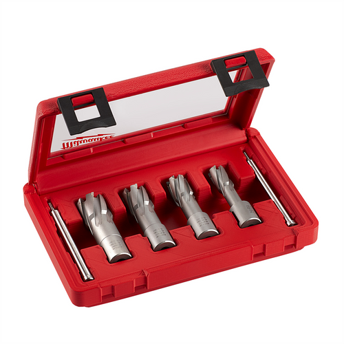 Milwaukee Tool 4PC 1-3/8" TCT Annular Cutter Kit