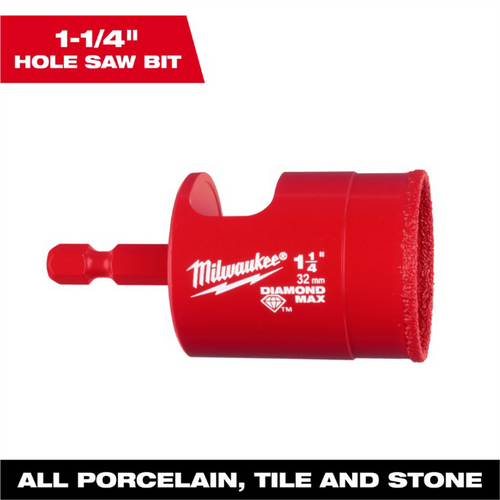 Milwaukee Tool  1-1/4 Inch Diamond Max Hole Saw Bit