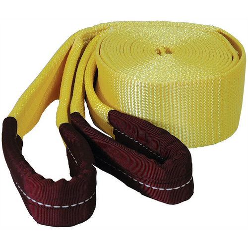 K Tool International Tow Strap With Looped End 3in. x 30ft. 30,000lbs