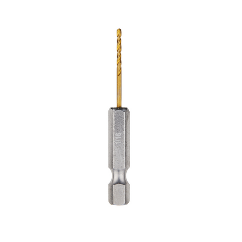 Milwaukee Tool 1/16" SHOCKWAVE RED HELIX Titanium Drill Bit