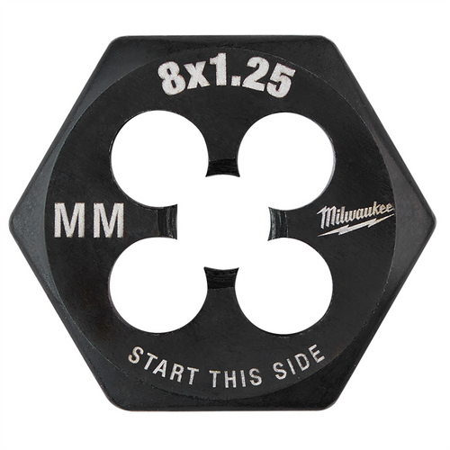 Milwaukee Tool M8-1.25 mm 1-Inch Hex Threading Die