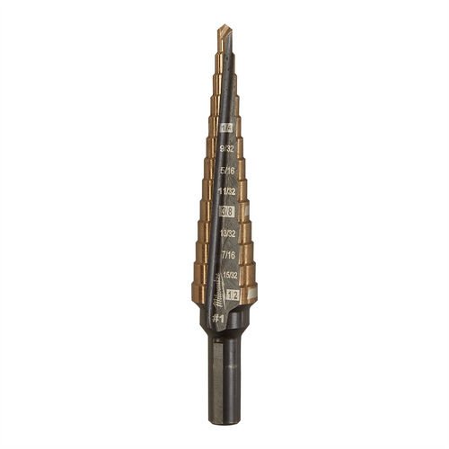 Milwaukee Tool Cobalt Step  Drill Bit #1 (1/8"-1/2")