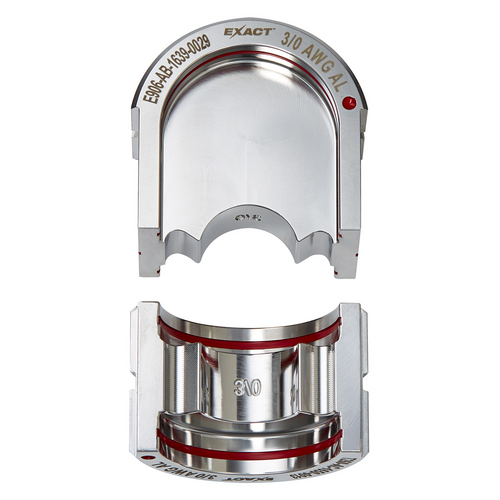 Milwaukee Tool EXACT 3/0 Aluminum 12T U-Style Die Milwaukee Tool EXACT 3/0 Aluminum 12T U-Style Die
