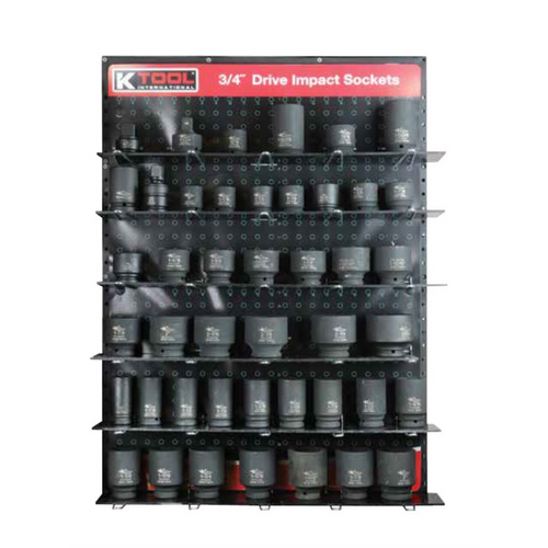 K Tool International OVERLAY 3/4" DR IMP SOCS DISPLAY