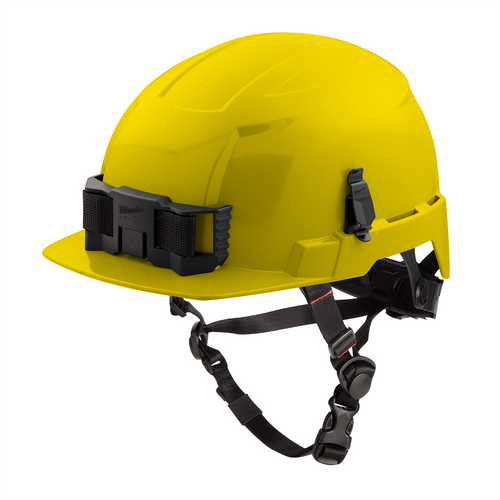 Milwaukee Tool BOLT Yellow Front Brim Safety Helmet (USA) - Type 2, Class E