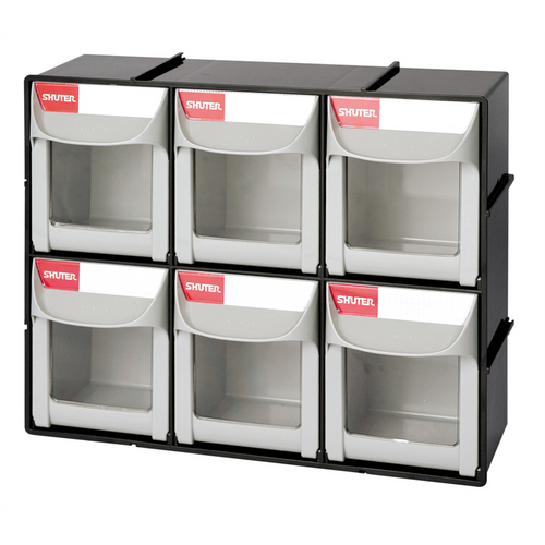ShopSol Flip Out Part Storage Bins - 6 Compartment ShopSol Flip Out Part Storage Bins - 6 Compartment