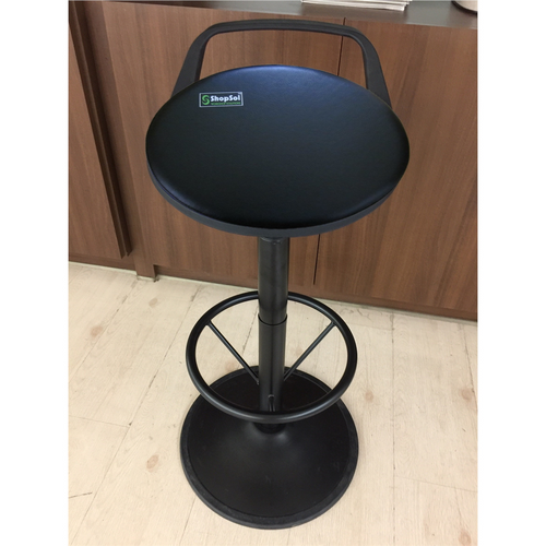 ShopSol Service Desk Stool with Vinyl Seat