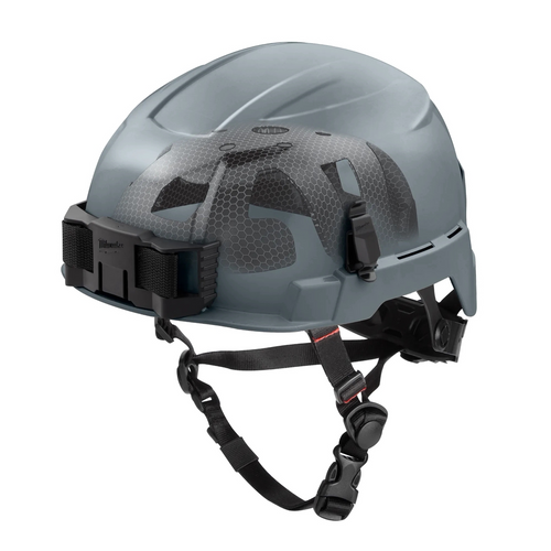 Milwaukee Tool BOLT Gray Safety Helmet with IMPACT ARMOR Liner (USA) - Type 2, Class E