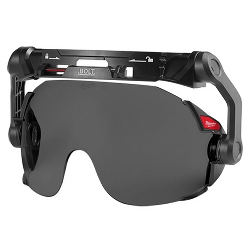 Milwaukee Tool BOLT Eye Visor - Tinted Dual Coat Lens (Compatible with Milwaukee&reg; Safety Helmets)