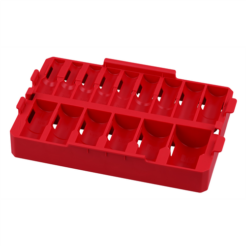 Milwaukee Tool SHOCKWAVE Impact Duty Socket 1/2&rdquo; Dr 15PC SAE TRAY ONLY