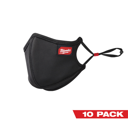 Milwaukee Tool 10PK L/XL 3-Layer Performance Face Mask
