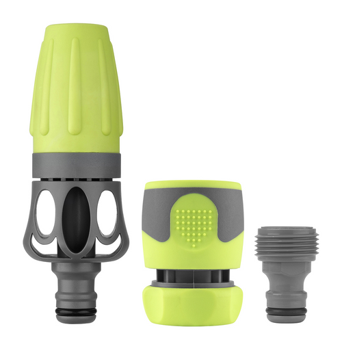 Legacy Manufacturing Flexzilla Garden Hose Nozzle Kit 3Pc bulk