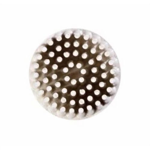 3M Scotch-Brite&trade; Roloc&trade; Bristle Disc, RD-ZB, 80, TR, Yellow, 1 in x 5/8 in, 20 per inner, 80 per case