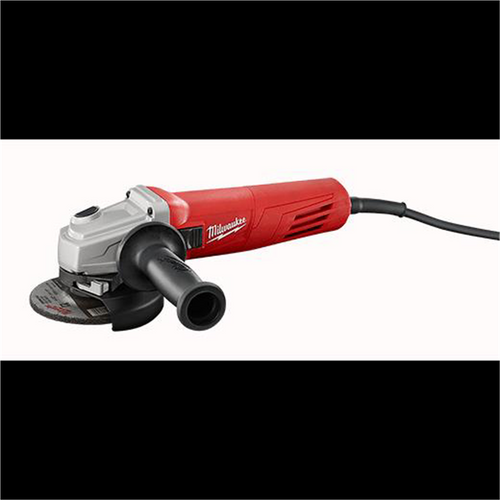 Milwaukee Tool 11 Amp 4-1/2" Small Angle Grinder with Slide Lock-On Switch Milwaukee Tool 11 Amp 4-1/2" Small Angle Grinder with Slide Lock-On Switch