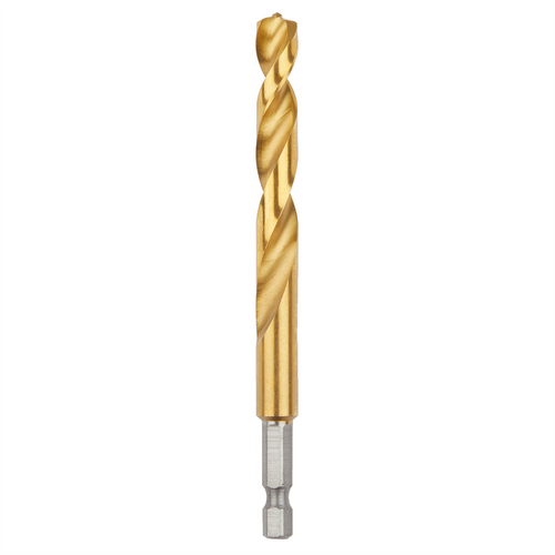 Milwaukee Tool 3/8" SHOCKWAVE RED HELIX Titanium Drill Bit