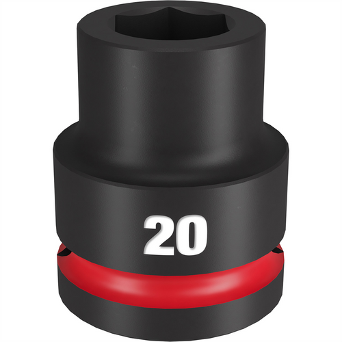 Milwaukee Tool SHOCKWAVE Impact Duty  3/4"Drive 20MM Standard 6 Point Socket