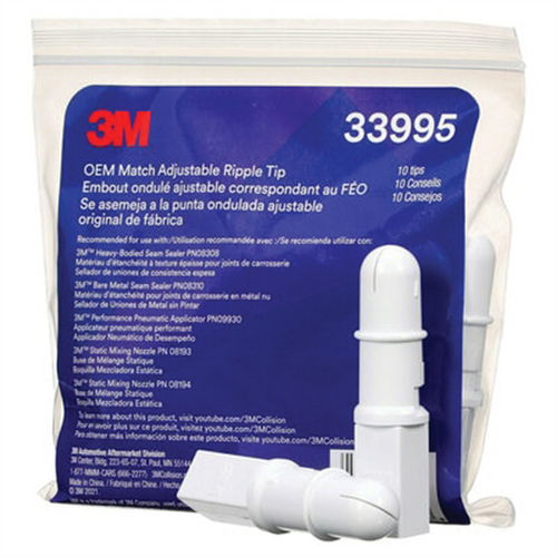 3M 33995 Adjustable Ripple Tip, For Use With 3M Static Mixing Nozzle