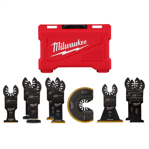 Milwaukee Tool OPEN-LOK Multi-Tool Blade Variety Kit 9PC Milwaukee Tool OPEN-LOK Multi-Tool Blade Variety Kit 9PC