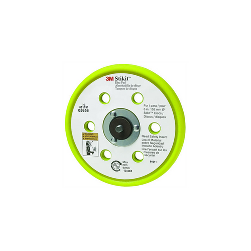 3M DISC PADS-LOW PROFILE DUST FREE STIKIT 6" 10/CASE 3M DISC PADS-LOW PROFILE DUST FREE STIKIT 6" 10/CASE