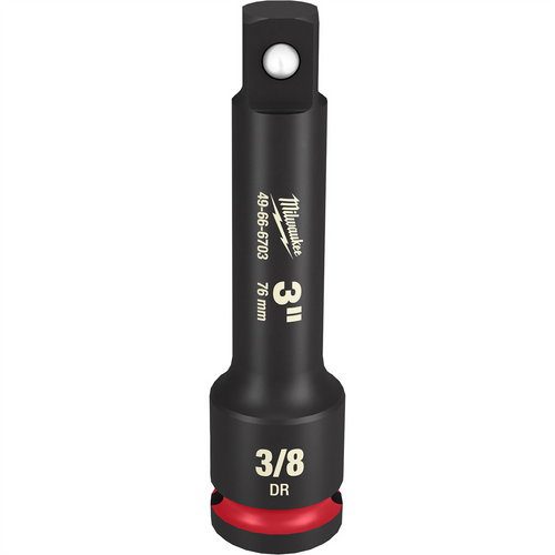 Milwaukee Tool SHOCKWAVE Impact Duty  3/8" Drive 3" Extension
