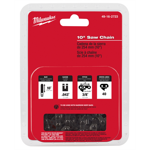 Milwaukee Tool 10" SAW CHAIN Milwaukee Tool 10" SAW CHAIN