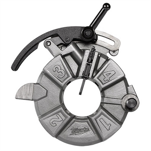 Milwaukee Tool BSPT Pipe Threading Die Head with Micro-Adjust Milwaukee Tool BSPT Pipe Threading Die Head with Micro-Adjust
