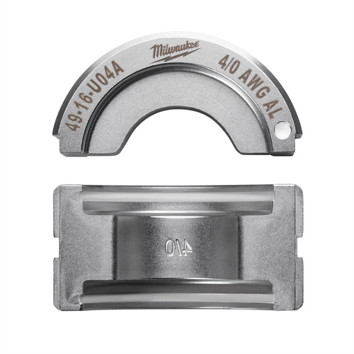 Milwaukee Tool 4/0 Aluminum U Style Die Milwaukee Tool 4/0 Aluminum U Style Die
